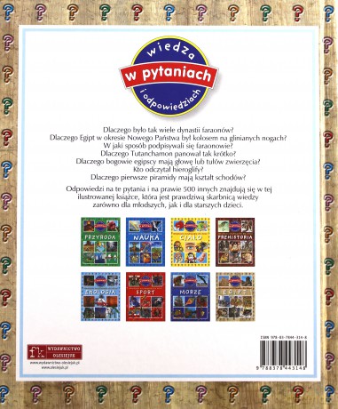 Obrazkowa encyklopedia dla dzieci - Egipt TW [KSĄŻKA]