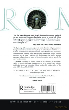 The Beginnings of Rome: Italy and Rome from the Bronze Age to the Punic Wars (c.1000-264 BC) (The Routledge History of the Ancient World) - Tim Cornell [KSIĄŻKA]