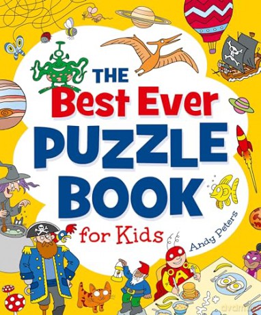 The Best Ever Puzzle Book for Kids - Andy Peters [KSIĄŻKA]