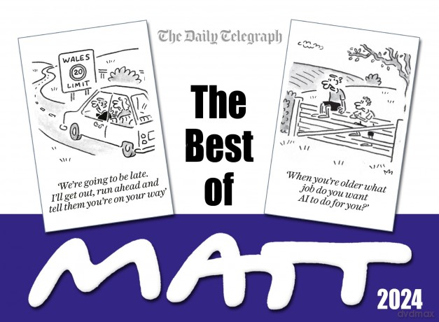 The Best of Matt 2024: Give the gift of laughter this Christmas with this brilliant collection from the nation's favourite cartoonist! - Matt Pritchett [KOMIKS]