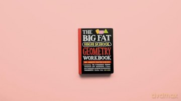The Big Fat High School Geometry Workbook: 400+ Geometry Practice Exercises (Big Fat Notebooks) [KSIĄŻKA]