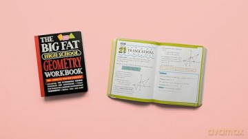 The Big Fat High School Geometry Workbook: 400+ Geometry Practice Exercises (Big Fat Notebooks) [KSIĄŻKA]