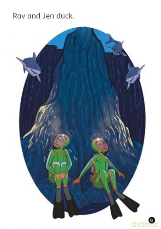 The Big Pit: Underwater Explorers #1 - Little Wandle high-low decodable reader for ages 7+ (Striders Phonics Readers) - Zoe Clarke [KSIĄŻKA]