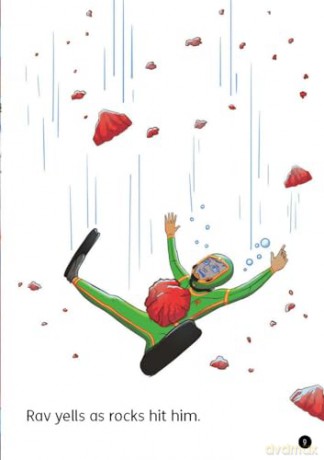 The Big Pit: Underwater Explorers #1 - Little Wandle high-low decodable reader for ages 7+ (Striders Phonics Readers) - Zoe Clarke [KSIĄŻKA]