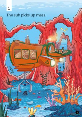 The Big Pit: Underwater Explorers #1 - Little Wandle high-low decodable reader for ages 7+ (Striders Phonics Readers) - Zoe Clarke [KSIĄŻKA]