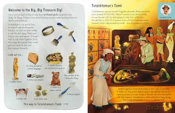 The Big, Big Treasure Dig (Search and find hidden objects from the past with heat changing patches) [KSIĄŻKA]
