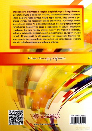 Obrazkowy słowniczek j. angielskiego z krzyżówkami [KSĄŻKA]