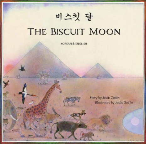 The Biscuit Moon Korean and English - Jesus Zaton [KSIĄŻKA]