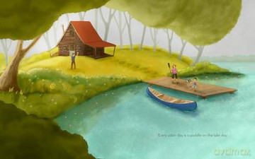 The Blue Canoe: A Picture Book - Sheryl McFarlane [KSIĄŻKA]