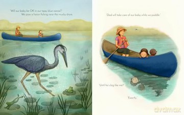 The Blue Canoe: A Picture Book - Sheryl McFarlane [KSIĄŻKA]