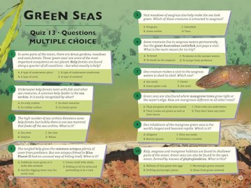 The Blue Planet II Quiz Book: Majestic whales, playful dolphins, mighty sharks and more! - Ella Law [KSIĄŻKA]