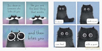 The Book of Purrs: Everyday Thoughts from Your Feline Friends - Luis Coelho [KOMIKS]
