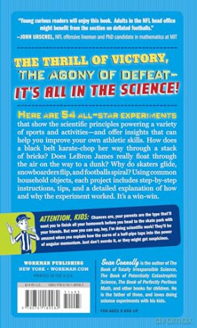 The Book of Wildly Spectacular Sports Science: 54 All-Star Experiments (Irresponsible Science) - Sean Connolly [KSIĄŻKA]