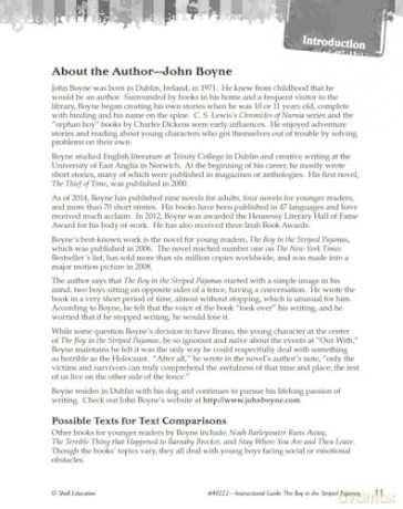 The Boy in the Striped Pajamas: An Instructional Guide for Literature (Great Works) - Kristin Kemp [KSIĄŻKA]