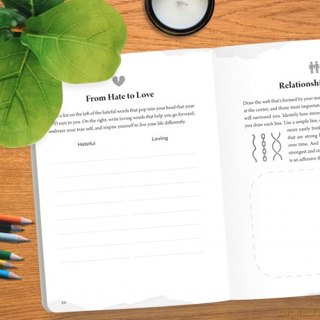The BPD Guided Journal: Your Space to Release Intense Emotions, Nurture Self-Compassion, and Take Charge of Borderline Personality Disorder (The New Harbinger Journals for Change) - Daniel Fox [KSIĄŻKA]