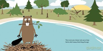 The Busy Beaver (Life in the Wild) - Nicholas Oldland [KSIĄŻKA]