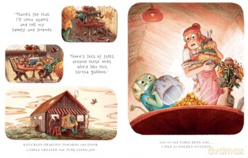 The Café at the Edge of the Woods: The phenomenal and outrageously original new illustrated children's picture book full of mythical creatures, monstrous meals and an unusual friendship - Mikey Please [KSIĄŻKA]