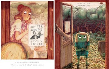 The Café at the Edge of the Woods: The phenomenal and outrageously original new illustrated children's picture book full of mythical creatures, monstrous meals and an unusual friendship - Mikey Please [KSIĄŻKA]