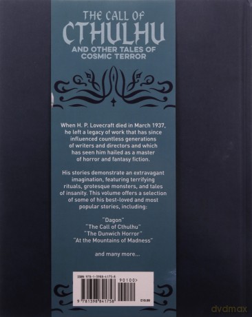 The Call of Cthulhu and Other Tales of Cosmic Terror (Arcturus Gilded Classics) - H. P. Lovecraft [KSIĄŻKA]