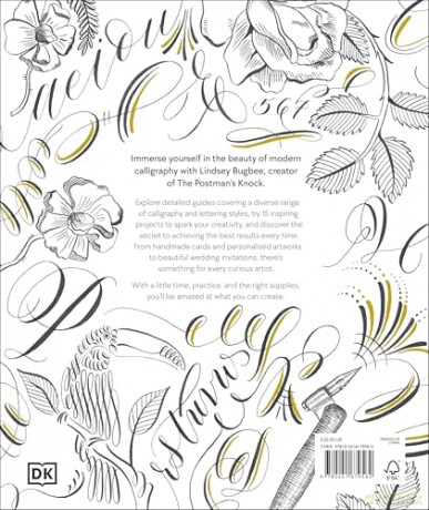 The Calligraphy Book: Pointed Pen Techniques, Inspiration, and Projects - Lindsey Bugbee [KSIĄŻKA]