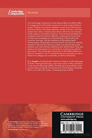 The Cambridge Companion to the Hebrew Bible and Ethics (Cambridge Companions to Religion) - C. L. Crouch [KSIĄŻKA]