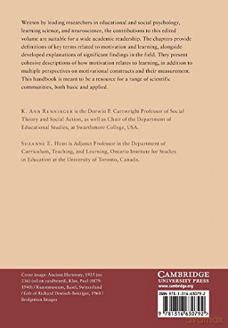 The Cambridge Handbook of Motivation and Learning (Cambridge Handbooks in Psychology) - K. Ann Renninger [KSIĄŻKA]