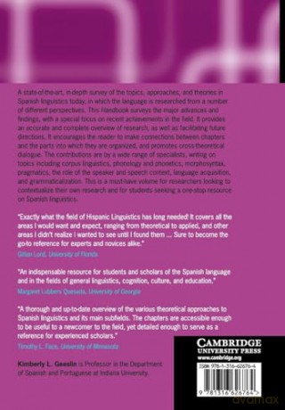 The Cambridge Handbook of Spanish Linguistics (Cambridge Handbooks in Language and Linguistics) - Kimberly L. Geeslin [KSIĄŻKA]