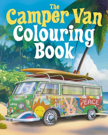 The Camper Van Colouring Book: Over 45 Images to Colour - Tansy Willow [KSIĄŻKA]