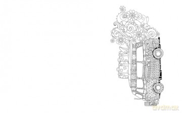 The Camper Van Colouring Book: Over 45 Images to Colour - Tansy Willow [KSIĄŻKA]