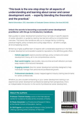The Career Development Handbook: The Foundations of Professional Career Practice - Tristram Hooley [KSIĄŻKA]