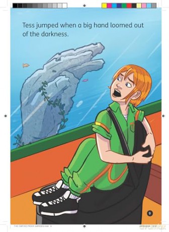 The Carved Rock Garden: Underwater Explorers #2 - Little Wandle high-low decodable reader for ages 7+ (Striders Phonics Readers) - Zoe Clarke [KSIĄŻKA]