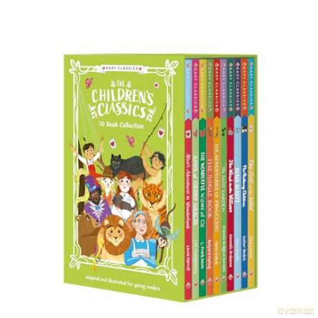 The Children's Easy Classics 10 Book Collection (The Children's Easy Classics Collection) - Gemma Barder [KSIĄŻKA]