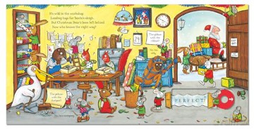 The Christmas Bear: A Push, Pull and Slide Book: The perfect Christmas gift for toddlers! - Ian Whybrow [KSIĄŻKA]
