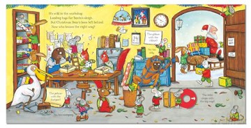 The Christmas Bear: A Push, Pull and Slide Book: The perfect Christmas gift for toddlers! - Ian Whybrow [KSIĄŻKA]