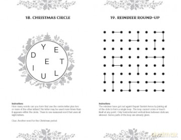 The Christmas Puzzle Book - Gareth Moore [KSIĄŻKA]