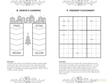 The Christmas Puzzle Book - Gareth Moore [KSIĄŻKA]