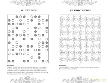 The Christmas Puzzle Book - Gareth Moore [KSIĄŻKA]