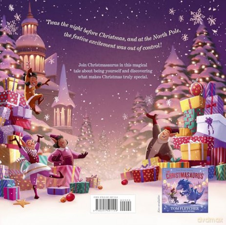 The Christmasaurus and the Night Before Christmas: A heartwarming festive picture book: 2 (The Christmasaurus Picture Book, 2) - Tom Fletcher [KSIĄŻKA]