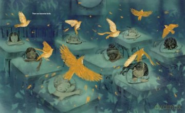 The Class with Wings: A Picture Book - Paul Fleischman [KSIĄŻKA]