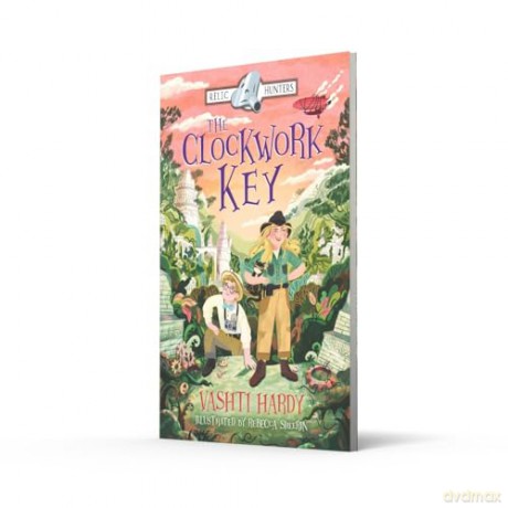 The Clockwork Key: The NEW steampunk mystery series from bestselling author Vashti Hardy (Dyslexia-friendly): Book 1 (The Relic Hunters) - Vashti Hardy [KSIĄŻKA]