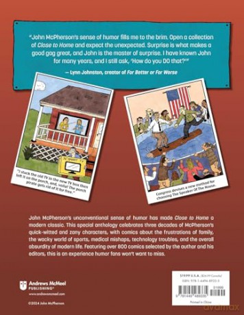 The Close to Home 30th Anniversary Treasury: 30 Years of the Best of Close to Home - John McPherson [KOMIKS]