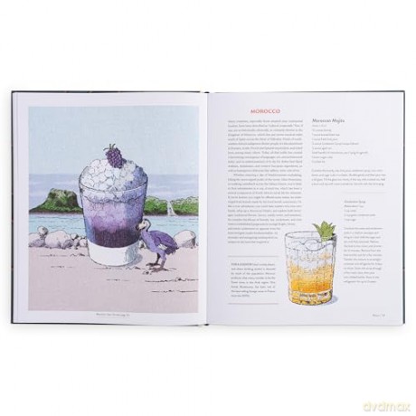 The Cocktail Atlas: Around the World in 200+ Drinks - Chris Vola [KSIĄŻKA]