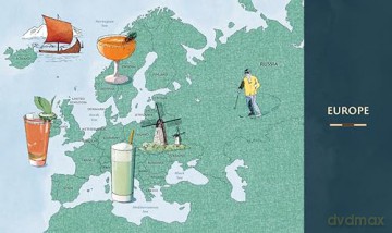 The Cocktail Atlas: Around the World in 200+ Drinks - Chris Vola [KSIĄŻKA]