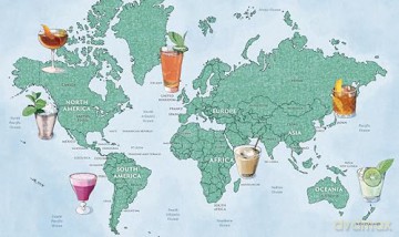 The Cocktail Atlas: Around the World in 200+ Drinks - Chris Vola [KSIĄŻKA]
