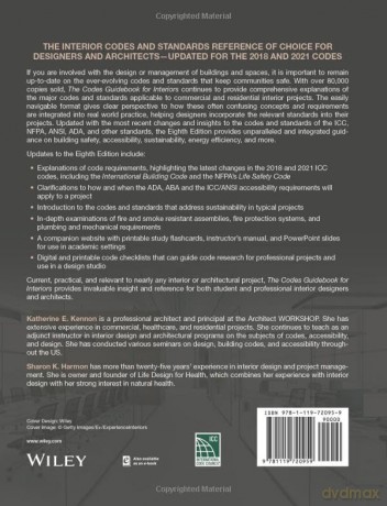 The Codes Guidebook for Interiors - Katherine E. Kennon [KSIĄŻKA]