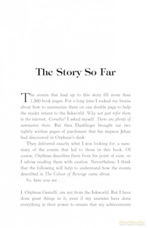 The Colour of Revenge: a return to the internationally-bestselling world of Inkheart, perfect for Christmas - Cornelia Funke [KSIĄŻKA]