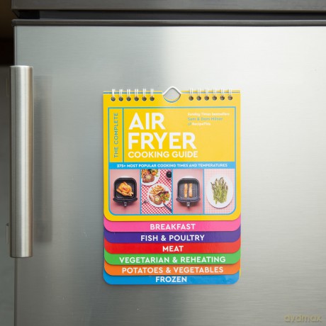 The Complete Air Fryer Cooking Guide: 275+ Most Popular Cooking Times and Temperatures (Air Fryer Cookbook series) - Sam Milner [KSIĄŻKA]