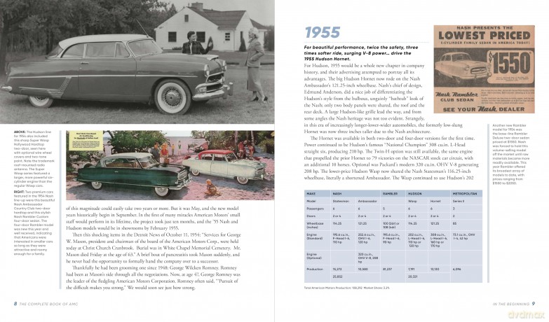 The Complete Book of AMC Cars: American Motors Corporation 1954-1988 - Patrick R. Foster [KSIĄŻKA]