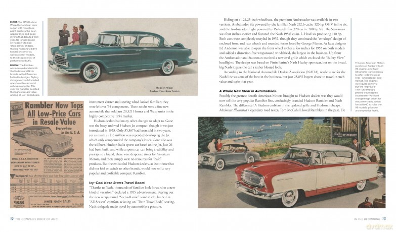 The Complete Book of AMC Cars: American Motors Corporation 1954-1988 - Patrick R. Foster [KSIĄŻKA]