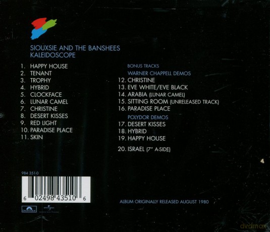 Siouxsie & The Banshees: Kaleidoscope [CD]
